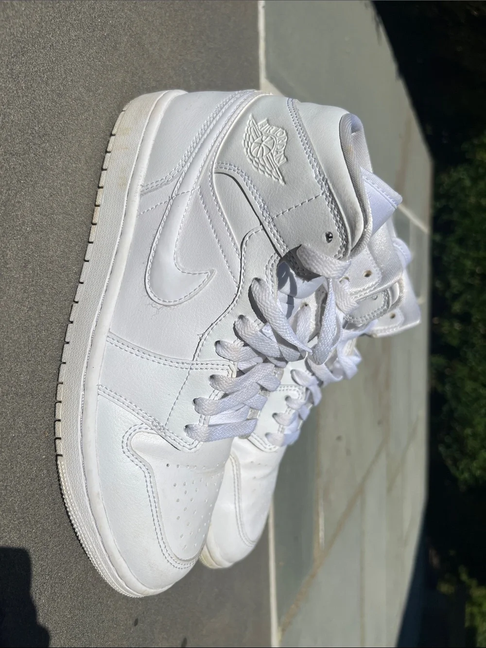 Jordan Women's White High-Top Sneakers